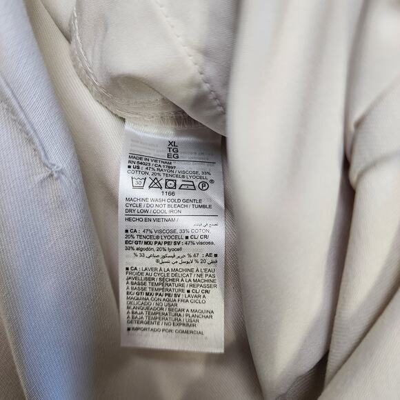 Old Navy Womens Extra High Waisted Taylor Cargo Trousers Size XL Silver Gray NWT - Picture 9 of 14